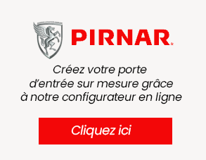 Configurateur Pirnar - Créez votre porte d'entrée sur mesure